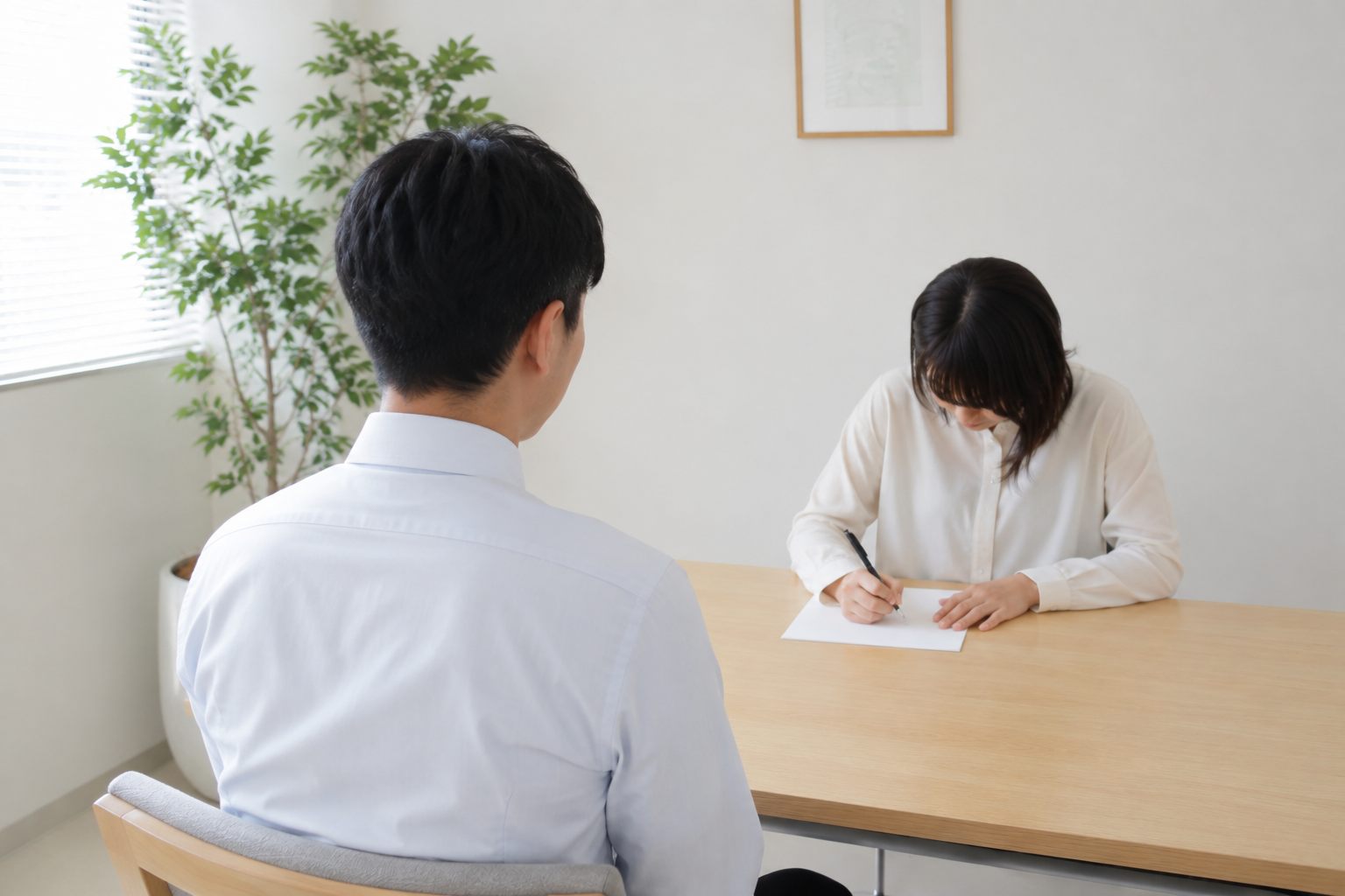 検査場面のイメージ